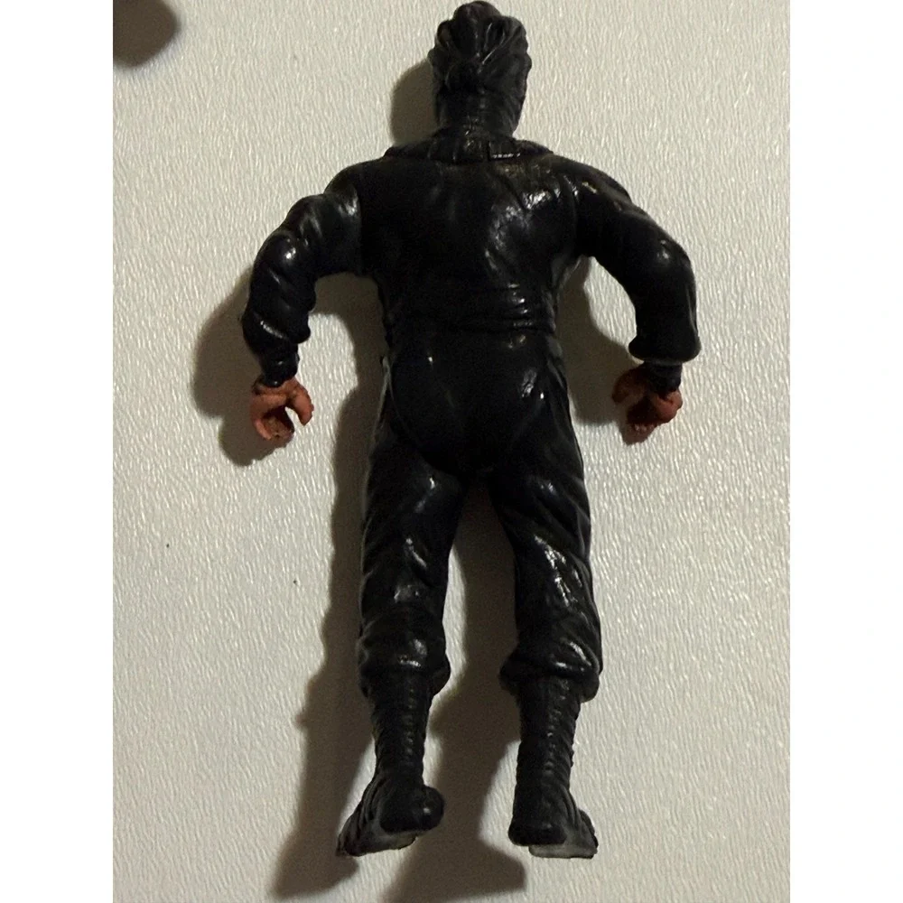 Vintage Ninja‎ Action Figure Black Stealth Martial Arts Warrior Retro Toy 4 Inch